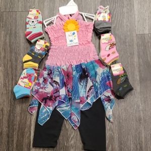 Lil Girls Outfit(FREE SOCKS)